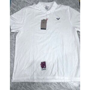 Nike The Nike Polo Rafa Slim Fit Shirt White DD8532-100 Dri-Fit Nadal Men's XXL